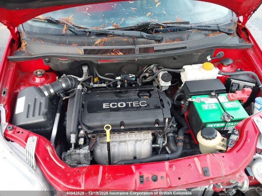 2010 Chevrolet Aveo VIN: 3G1TC6DE6AL135073 Lot: 40042528