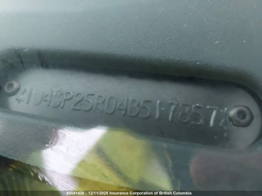 2004 Dodge Caravan Se VIN: 1D4GP25R04B517857 Lot: 40041430