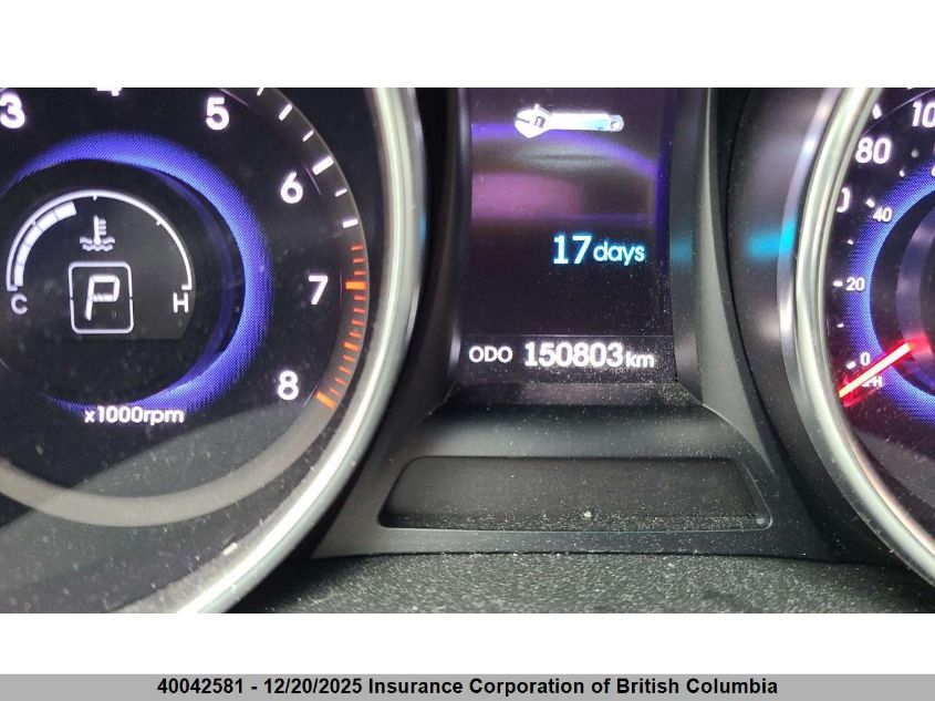 2013 Hyundai Santa Fe Sport VIN: 5XYZUDLA4DG016595 Lot: 40042581