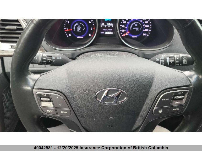 2013 Hyundai Santa Fe Sport VIN: 5XYZUDLA4DG016595 Lot: 40042581