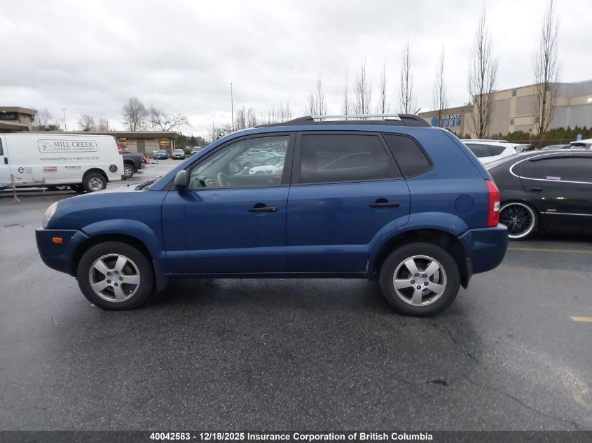 2007 Hyundai Tucson Gls VIN: KM8JM12B17U551713 Lot: 40042583