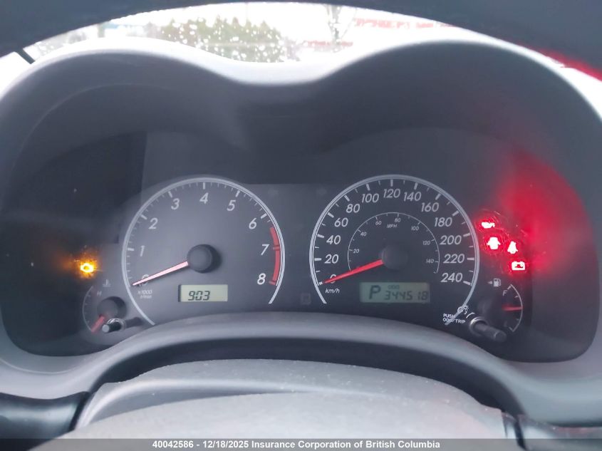 2009 Toyota Corolla S/Le/Xle VIN: 2T1BU40E49C112612 Lot: 40042586