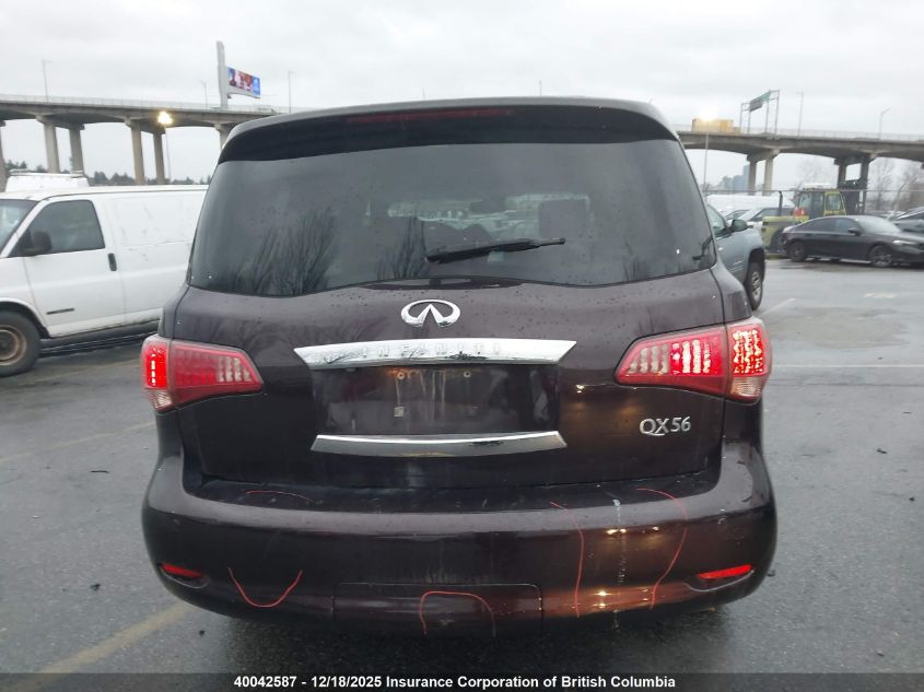 2011 Infiniti Qx56 VIN: JN8AZ2NE5B9000430 Lot: 40042587