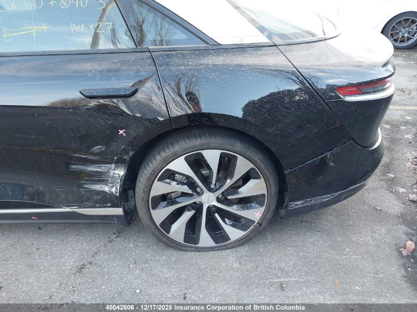 2022 Lucid Air Grand Touring VIN: 50EA1GBA5NA303434 Lot: 40042606
