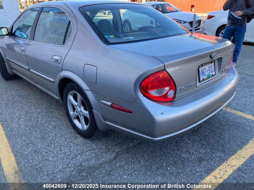 2001 Nissan Maxima Gxe/Se/Gle/20Th Anniv VIN: JN1CA31A11T103563 Lot: 40042609
