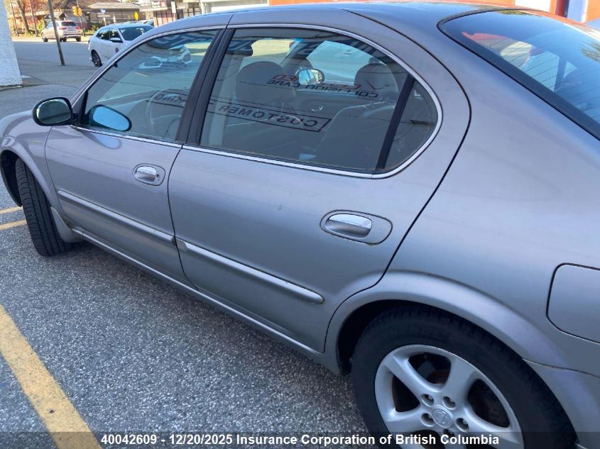 2001 Nissan Maxima Gxe/Se/Gle/20Th Anniv VIN: JN1CA31A11T103563 Lot: 40042609