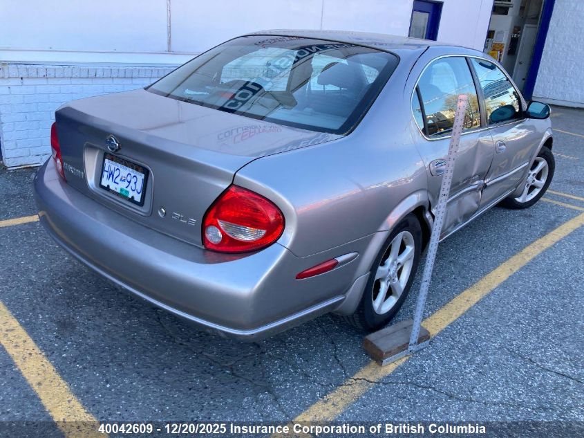 2001 Nissan Maxima Gxe/Se/Gle/20Th Anniv VIN: JN1CA31A11T103563 Lot: 40042609