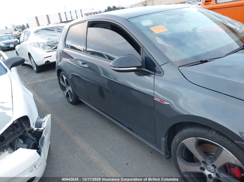 2017 Volkswagen Gti VIN: 3VWYT7AU7HM052011 Lot: 40042635