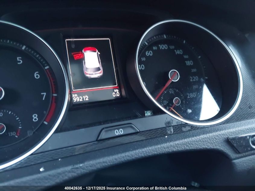 2017 Volkswagen Gti VIN: 3VWYT7AU7HM052011 Lot: 40042635