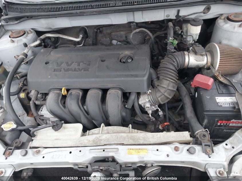 2005 Toyota Corolla Ce/Le/S VIN: 2T1BR32E95C872442 Lot: 40042639