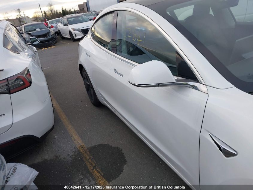 2020 Tesla Model 3 VIN: 5YJ3E1EA0LF798561 Lot: 40042641
