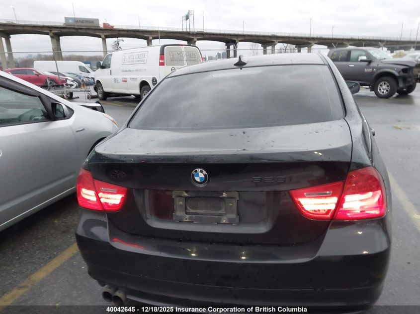 2011 BMW 323I VIN: WBAPG7G58BNN18476 Lot: 40042645