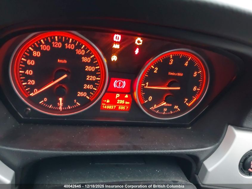 2011 BMW 323I VIN: WBAPG7G58BNN18476 Lot: 40042645