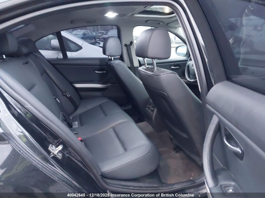 2011 BMW 323I VIN: WBAPG7G58BNN18476 Lot: 40042645