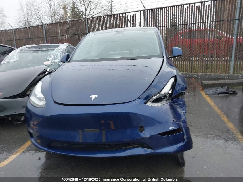 2021 Tesla Model Y VIN: 5YJYGDED6MF210739 Lot: 40042648