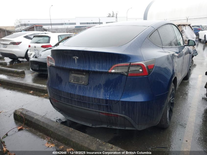 2021 Tesla Model Y VIN: 5YJYGDED6MF210739 Lot: 40042648