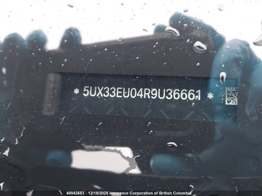 2024 BMW X5 VIN: 5UX33EU04R9U36661 Lot: 40042653