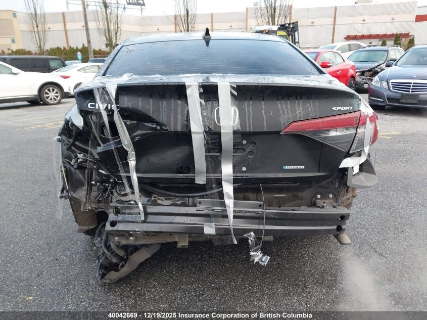 2025 Honda Civic VIN: 2HGFE4F85SH001516 Lot: 40042669