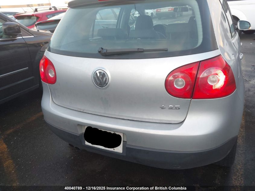 2008 Volkswagen Rabbit VIN: WVWDA71K38W107351 Lot: 40040789