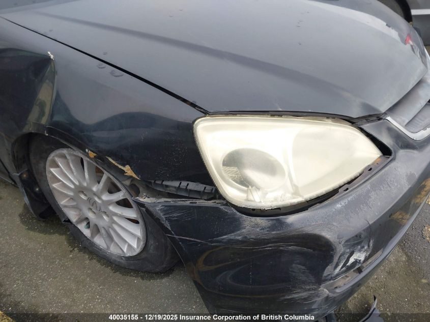 2002 Acura 1.7El Premium VIN: 2HHES36802H002521 Lot: 40035155