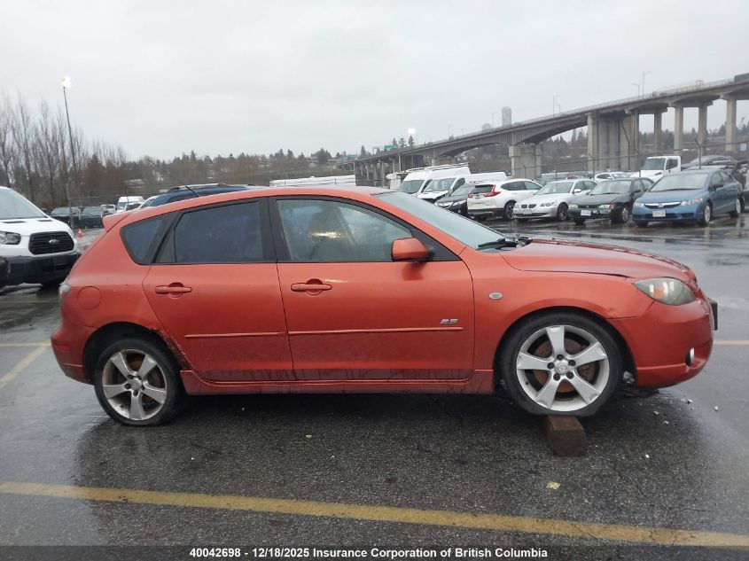 2004 Mazda 3 Hatchback VIN: JM1BK143741159997 Lot: 40042698