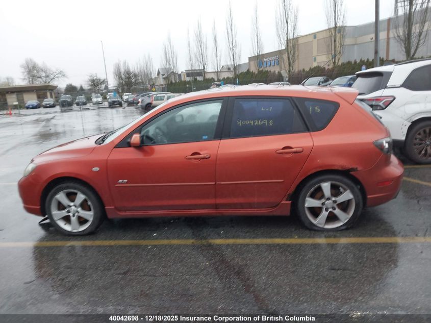 2004 Mazda 3 Hatchback VIN: JM1BK143741159997 Lot: 40042698