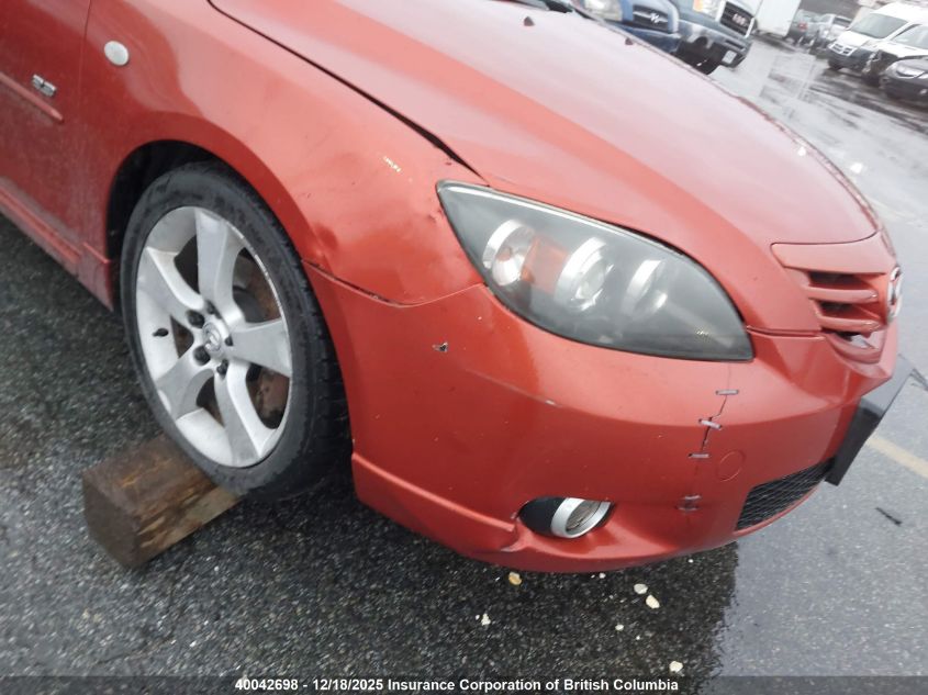 2004 Mazda 3 Hatchback VIN: JM1BK143741159997 Lot: 40042698