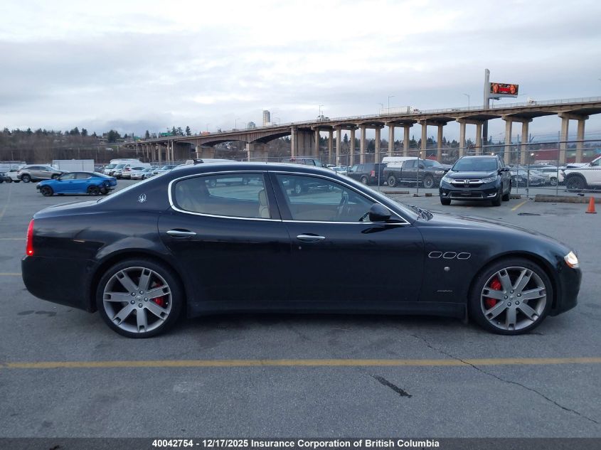 2009 Maserati Quattroporte S VIN: ZAMJK39A790045585 Lot: 40042754