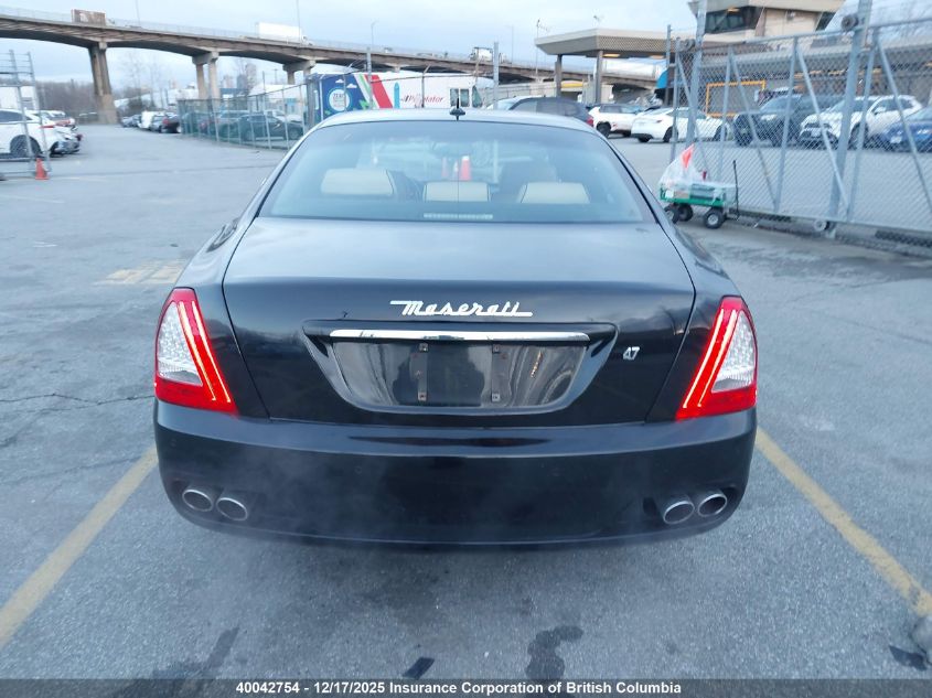 2009 Maserati Quattroporte S VIN: ZAMJK39A790045585 Lot: 40042754