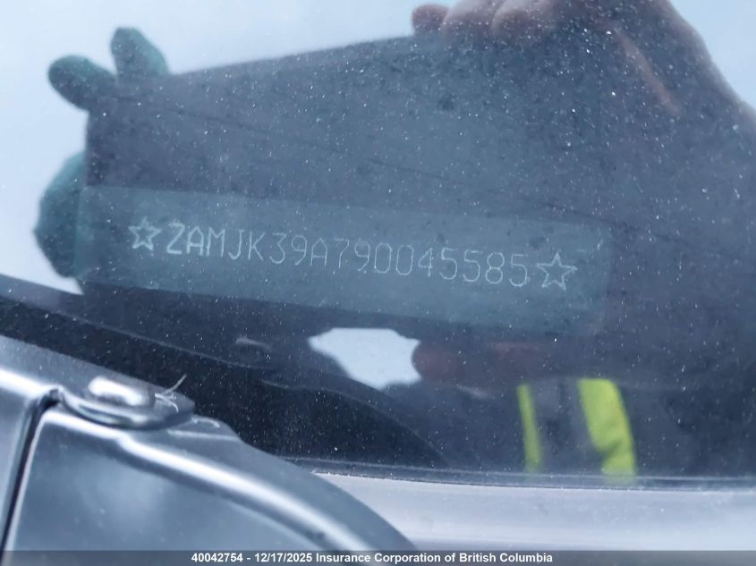 2009 Maserati Quattroporte S VIN: ZAMJK39A790045585 Lot: 40042754