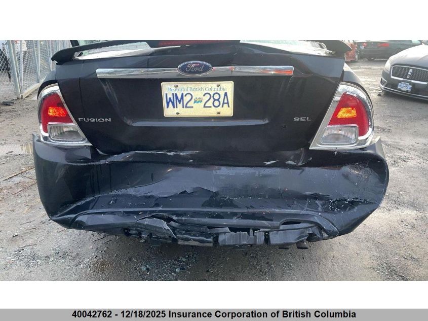 2009 Ford Fusion Sel VIN: 3FAHP08Z49R202750 Lot: 40042762