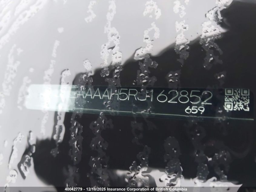 2024 Toyota Venza VIN: JTEAAAAH5RJ162852 Lot: 40042779