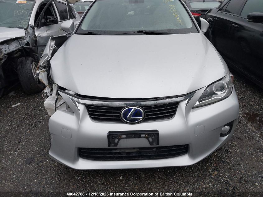 2012 Lexus Ct 200 VIN: JTHKD5BHXC2080833 Lot: 40042788