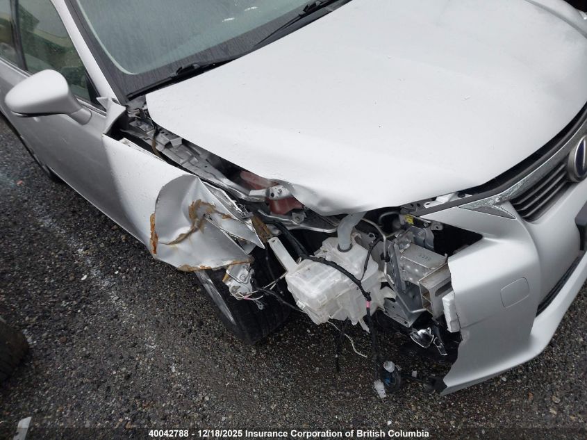 2012 Lexus Ct 200 VIN: JTHKD5BHXC2080833 Lot: 40042788