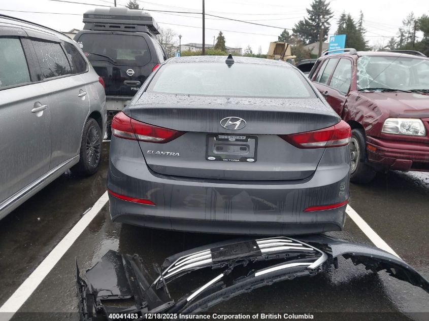 2017 Hyundai Elantra Se/Value/Limited VIN: KMHD84LFXHU207948 Lot: 40041453