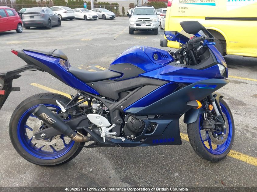 2023 Yamaha Yzfr3 A VIN: MH3RH18NXPK002540 Lot: 40042821