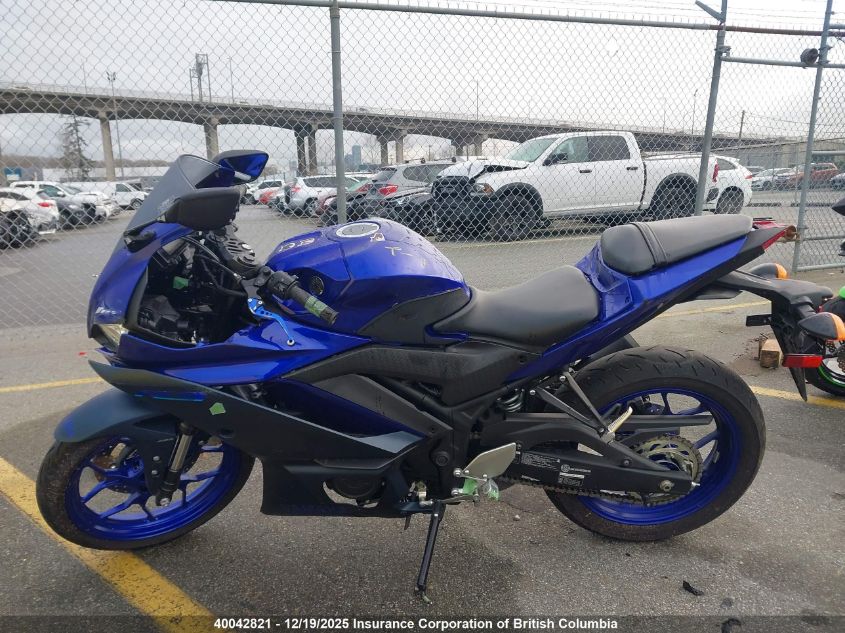 2023 Yamaha Yzfr3 A VIN: MH3RH18NXPK002540 Lot: 40042821