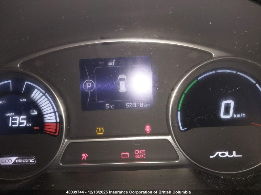 2019 Kia Soul Ev + VIN: KNDJX3AE6K7039469 Lot: 40039744
