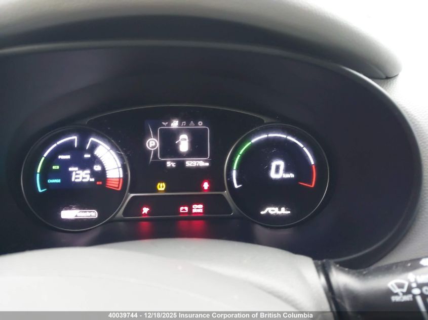 2019 Kia Soul Ev + VIN: KNDJX3AE6K7039469 Lot: 40039744
