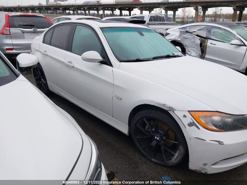 2006 BMW 325 I VIN: WBAVB135X6KX63926 Lot: 40040983