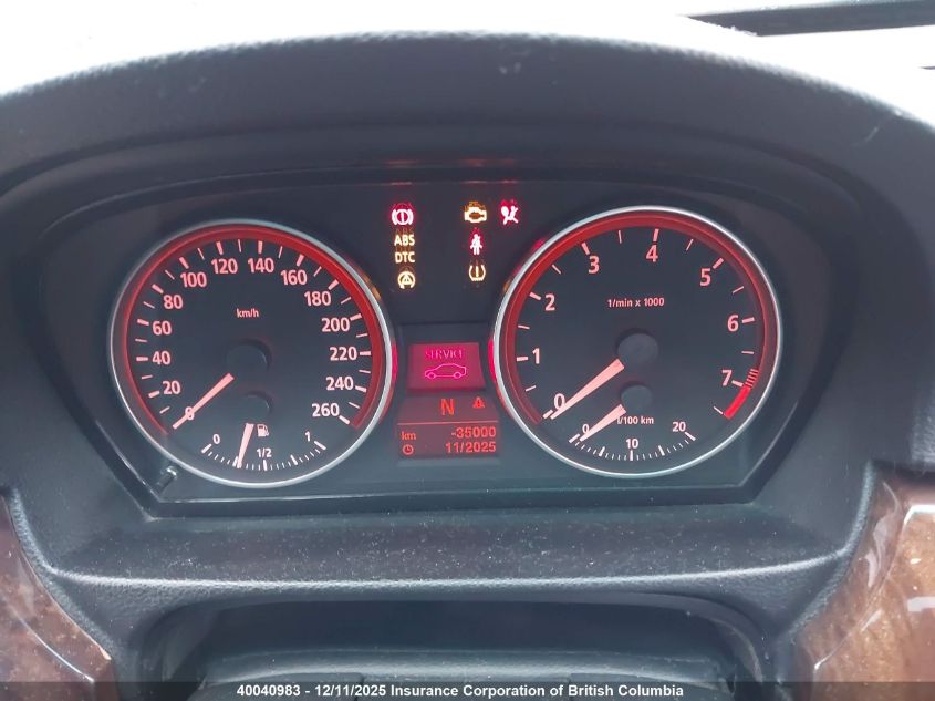 2006 BMW 325 I VIN: WBAVB135X6KX63926 Lot: 40040983