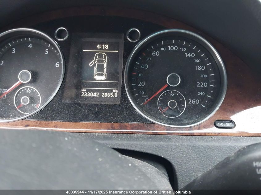 2009 Volkswagen Passat VIN: WVWEK73C99E128736 Lot: 40035944