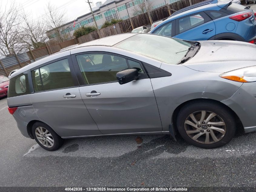 2014 Mazda 5 Touring VIN: JM1CW2CLXE0175487 Lot: 40042835