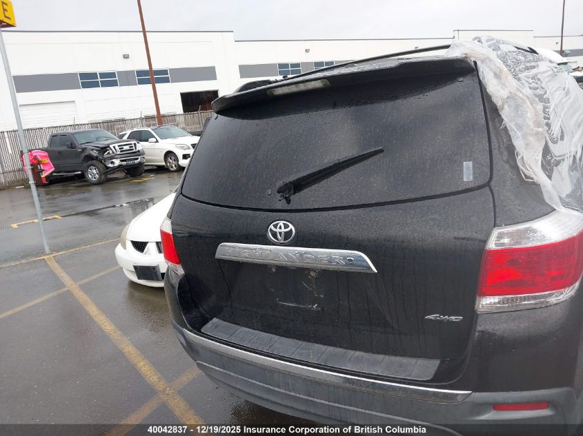 2011 Toyota Highlander Se VIN: 5TDBK3EH8BS053483 Lot: 40042837