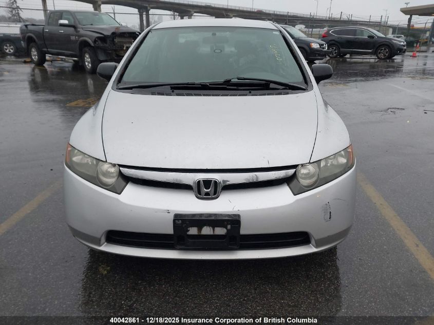 2007 Honda Civic VIN: 2HGFA16367H006617 Lot: 40042861