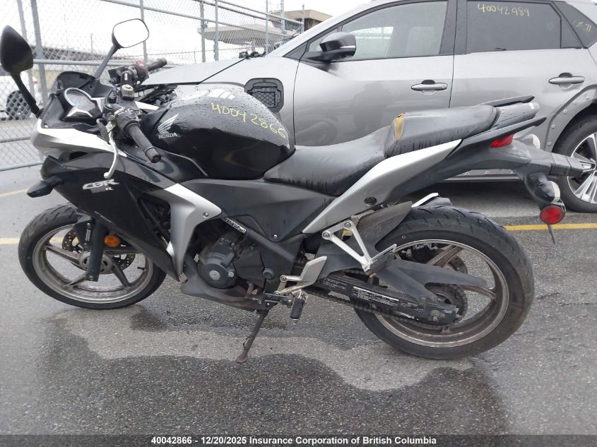 2012 Honda Cbr250 R VIN: MLHMC4125C5300220 Lot: 40042866