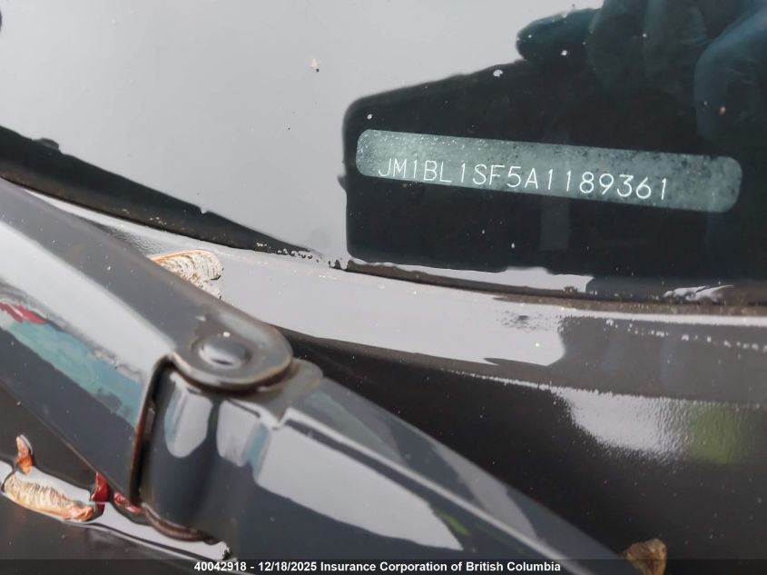 2010 Mazda 3 I VIN: JM1BL1SF5A1189361 Lot: 40042918