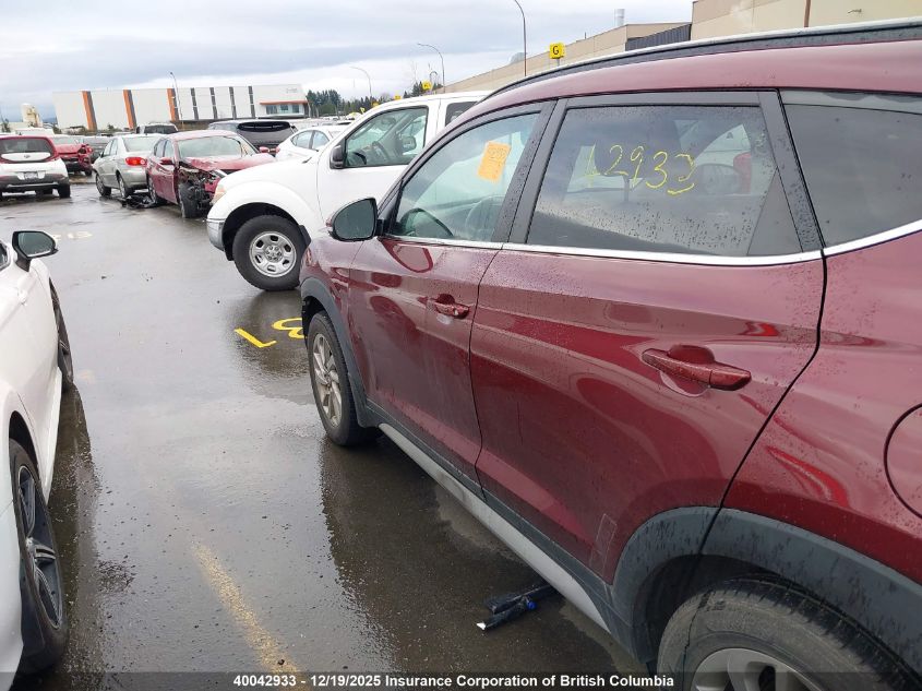 2018 Hyundai Tucson Limited/Sport And Eco/Se VIN: KM8J3CA46JU661942 Lot: 40042933