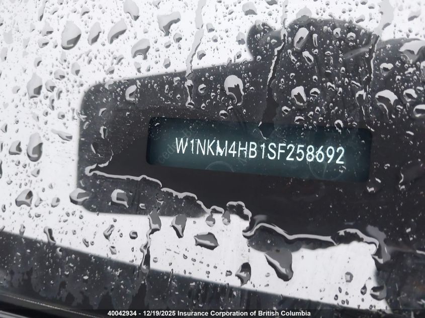 2025 Mercedes-Benz Glc 300 4Matic VIN: W1NKM4HB1SF258692 Lot: 40042934