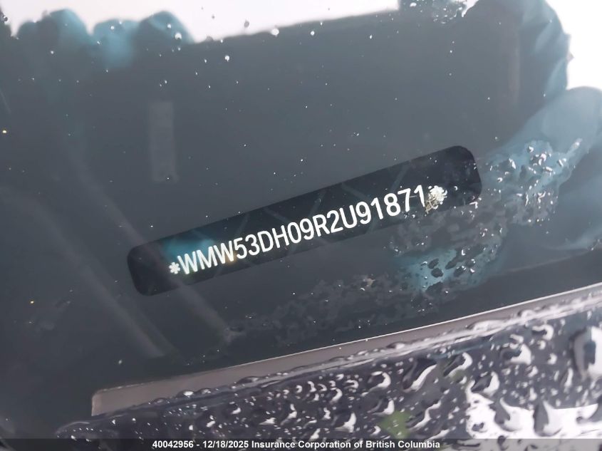 2024 Mini 3 Door Cooper S VIN: WMW53DH09R2U91871 Lot: 40042956